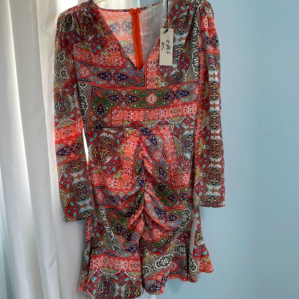 NWT Beautiful print dress